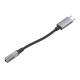 Adapter LDNIO LSY80c za slušalice Type-C na 3,5 mm sivi - 617554