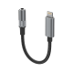 Adapter LDNIO LSY80i za slusalice iPhone Lightning na 3.5mm crni - 218325