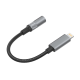 Adapter LDNIO LSY80i za slusalice iPhone Lightning na 3.5mm crni - 218325
