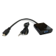 Adapter Micro HDMI na VGA Z + audio JWD-HDMI1 - 83480-1