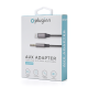 Adapter Pluginn 3.5mm na Lightning 1m crni - 221110