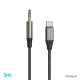 Adapter Pluginn 3.5mm na Type C 1m crni - 221109-1