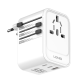 Adapter strujni travel LDNIO Z8 UK/EU/US/AU 1xUSB + 2xUSB-C 45W beli - 618979