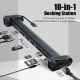 Adapter Type C JWD-TC45 na LAN, PD, HDMI, Type C, 3x USB 3.0, SD, TF,  3.5mm 10 u 1 sivi - 223264
