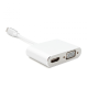 Adapter TYPE C na HDMI + VGA JWD-T6 - 74344