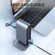 Adapter Type C na LAN Gb, SD card, TF, PD, Type C, 4xUSB 3.0, Audio, HDMI i VGA 12 u 1 sa postoljem - 207960