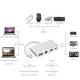 Adapter Type C na RJ45 (LAN) HDMI USB 3.0 4u1 JWD-TC08 - 88945-1