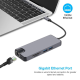 Adapter Type C na RJ45 (LAN) HDMI VGA 2xUSB 3.0 PD SD microSD 8u1 JWD-TC32 - 88941-1