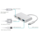 Adapter TYPE C na VGA 3u1 JWD-T7 - 85461