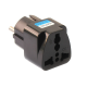 Adapter UK na EU JWD-UKonEU shuko sa uzemljenjem crni - 210784