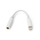 Adapter za slusalice iP-1 iPhone lightning na 3.5mm beli - 83605