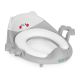 ECO TOYS Adapter za wc šolju sa rukohvatima, siva - PP104 GREY