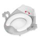 ECO TOYS Adapter za wc šolju sa rukohvatima, siva - PP104 GREY