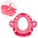 ECO TOYS Adapter za wc šolju sa rukohvatima, roze - PP104 PINK
