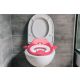 ECO TOYS Adapter za wc šolju sa rukohvatima, roze - PP104 PINK