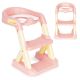 ECO TOYS Adapter za WC šolju za decu sa stepenikom, roze - HA-P23S PINK