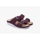LEON Ženska papuča Africa-bordo - 5012-BO