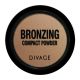 DIVAGE Bronzer za lice COMPACT POWDER 01, Natural - AGE18DIV