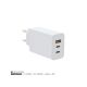 FULMOVA Zidni punjac GAN PD/65W/bela sa USB-C kablom - EP3139969