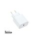 Zidni punjač FULMOVA GAN PD/25W/bela sa USB-C kablom - EP3058476