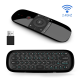 Air Mouse wireless tastatura I miš, IR daljinski crni - 207964
