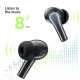 Bluetooth slušalice AirPhones Awei T62 ENC crne - 607761