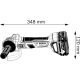 BOSCH Akumulatorska ugaona brusilica GWS 180-Li, 2x4.0Ah - 06019H9021