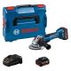 BOSCH Aku ugaona brusilica GWS 18V-10 2x5,0AhM L-Boxx PROtection 125mm 06019J4101 - 06019J4101
