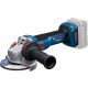 BOSCH Aku ugaona brusilica GWS 18V-11 S Solo 125 mm bez baterije i punjača u L-BOXX 136 koferu - 06019N4001