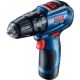 BOSCH Aku vibraciona bušilica-odvrtač GSB 12V-30 u torbi sa 2 x 2,0 Ah Li-ion , brzi punjač - 06019G9101