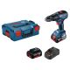 BOSCH Aku vibraciona bušilica-odvrtač GSB 18V-50 u L-BOXX 136 sa 2 x 5,0 Ah Li-ion , brzi punjač - 06019H5101