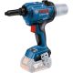 BOSCH Aku pištolj za pop nitne GRG 18V-16 C; 2 x GBA 18V 2,0 Ah + L-Boxx kofer 06019K5020 - 06019K5020