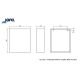 JOFEL Zidna kanta za otpatke 20L, inox - AL71621