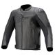 ALPINESTARS Faster v2 kožna jakna crn/crn 52 - ALP31035211100V52