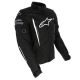 ALPINESTARS Gunner v2 vodootporna tex jakna crn/bel - ALP320681912V