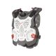 ALPINESTARS A-1 plus štitnik za grudi bel/tmn-crv - ALP67001202043V