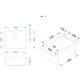 ALVEUS Sudopera Kombino 50 antracit (podgradna) monarh kolekcija - 1122673