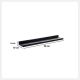 FIVE Zidna polica 58x10x4cm, crna - 160411A