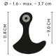 ANOS RC Prostate Massager with Vibration - 05558940000