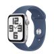 APPLE Pametni sat SE (2024) 44mm GPS Silver Alu Case/Denim Sport Band M/L, (mxer3qv/a) - 1780064