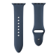 Narukvica za Apple Watch Silicone Strap blue/ gray S/ M 38/ 40/ 41 mm - 053455