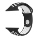 Narukvica za Apple Watch Sport Silicone Strap black white M/ L 42/ 44/ 45 mm - 046653-1