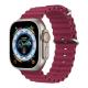 Narukvica za Apple Watch Ultra Ocean Band wine red 49/ 45/ 44/ 42 mm - 059288