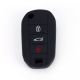 888 CAR ACCESSORIES Silikonska navlaka za ključeve crna Peugeot - APT1002.04.B