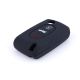888 CAR ACCESSORIES Silikonska navlaka za ključeve crna Peugeot - APT1002.02.B
