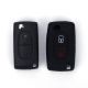 888 CAR ACCESSORIES Silikonska navlaka za ključeve crna Peugeot - APT1002.01.B