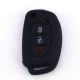 888 CAR ACCESSORIES Silikonska navlaka za ključeve crna Hyundai - APT1007.07.B