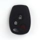 888 CAR ACCESSORIES Silikonska navlaka za ključeve crna Mercedes - APT1008.03.B