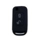 888 CAR ACCESSORIES Silikonska navlaka za ključeve crna Mercedes - APT1008.04.B