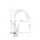 MAMBA Slavina za sudoperu Flexy, crna - T03714